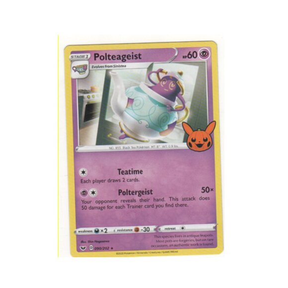 Pokémon Cards set of 3 cards | Polteageist | DRIFBLIM 2023 | Chandelure Hp 150 F - Picture 5 of 6